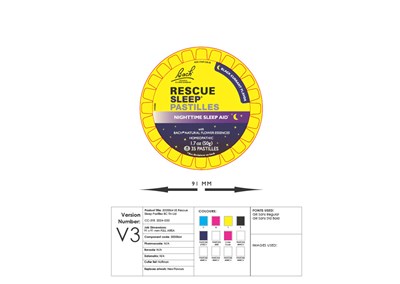 Primary Display Panel (01 Us Rescue Sleep Pastilles Bc Tin Lid)